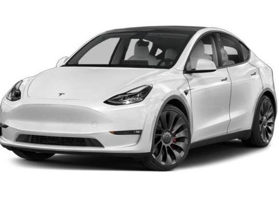 TESLA MODEL Y 2021 5YJYGDEE6MF086352 image